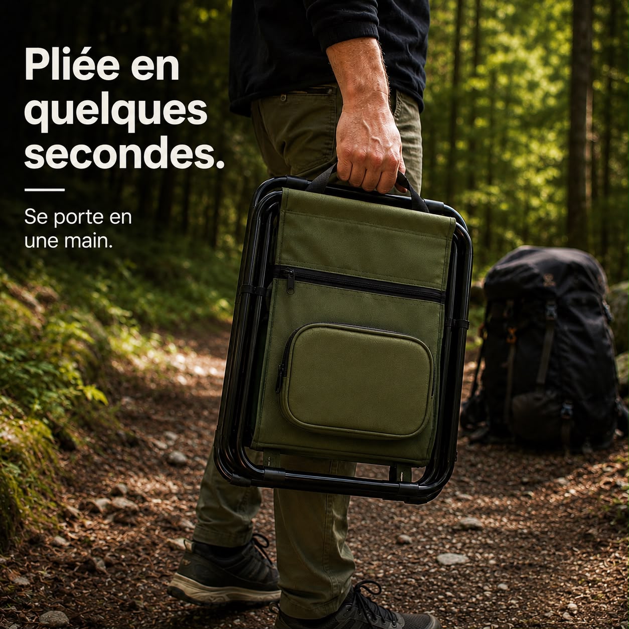 Summit - La chaise qui garde aussi tes boissons au frais