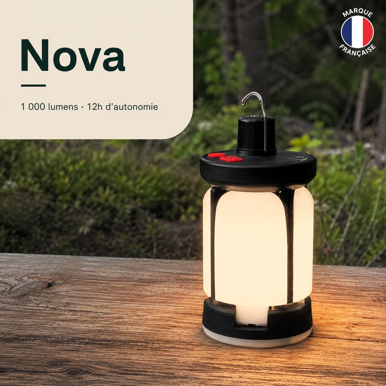 Nova - La lanterne qui s'adapte à tout