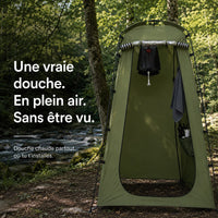Cocoon - Douche, change, toilettes. Ton espace privé, partout.