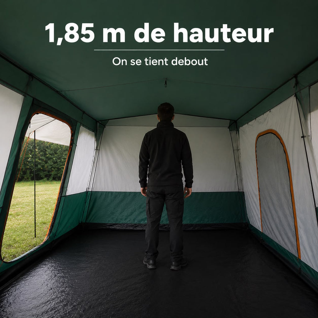 Horizon 6 - La tente qui ne rétrécit pas quand la famille grandit